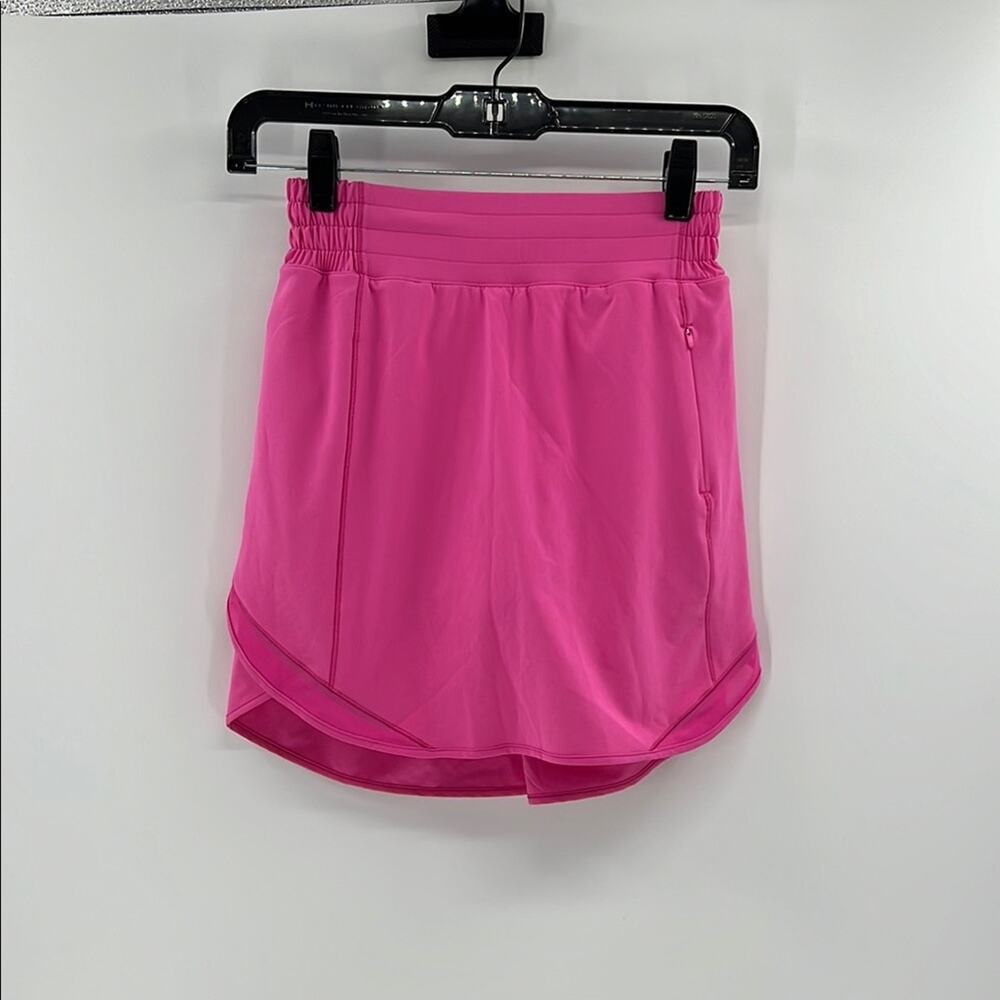 Lululemon Women's Hotty Hot High-Rise Skirt *Long - Sonic Pink - 2